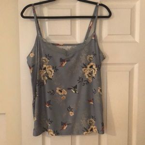 Floral Print Camisole Top Large